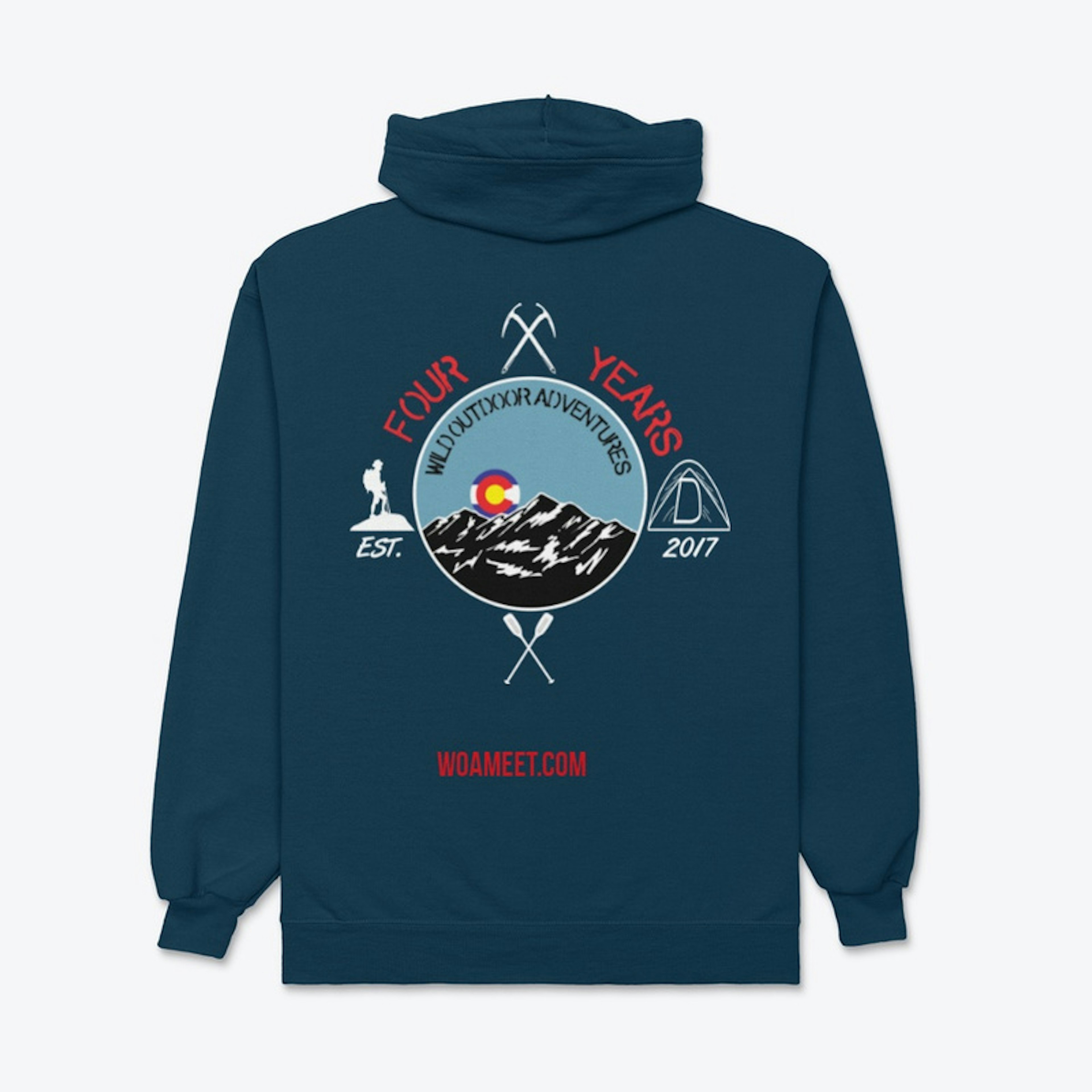 Four Years zZp Up Hoodie